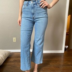 Abercrombie and Fitch wide leg jeans